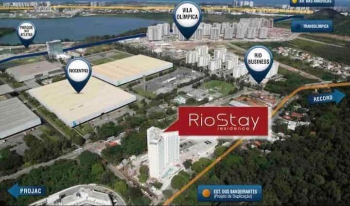 Flat Com Cozinha - Rio Stay - Rock In Rio - Rio Centro Рио де Жанейро Екстериор снимка